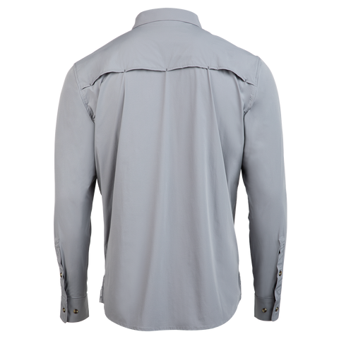 Back of cool grey shirt