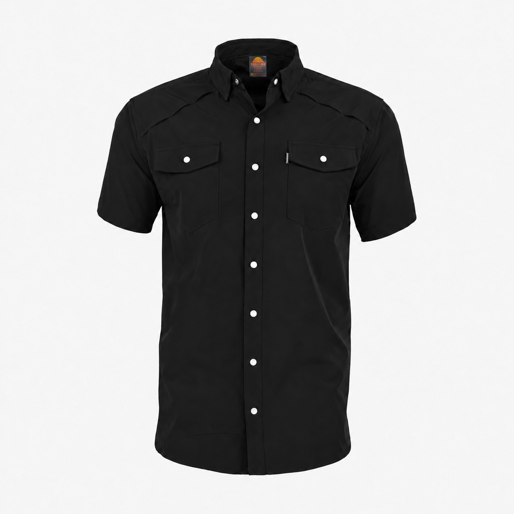 Black Pearl Snap Shirt S/S
