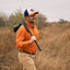 In Field - Blaze Orange Hunting Long Sleeve Performance Shirt - Sundown Supply Co