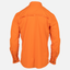 rear view of Long sleeve blaze performance field shirt - Sundown Supply Co