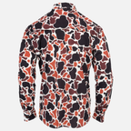 rear view of Brown Camo Performance Field Shirt L/S