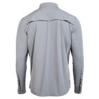 Back of cool grey shirt