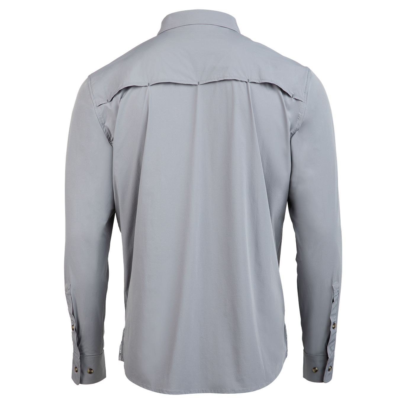 Back of cool grey shirt