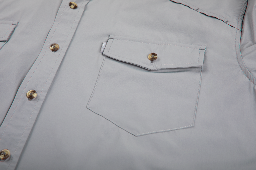L/S Performance Shirt - Cool Grey
