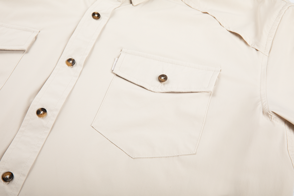 S/S Performance Shirt - Pumice Stone