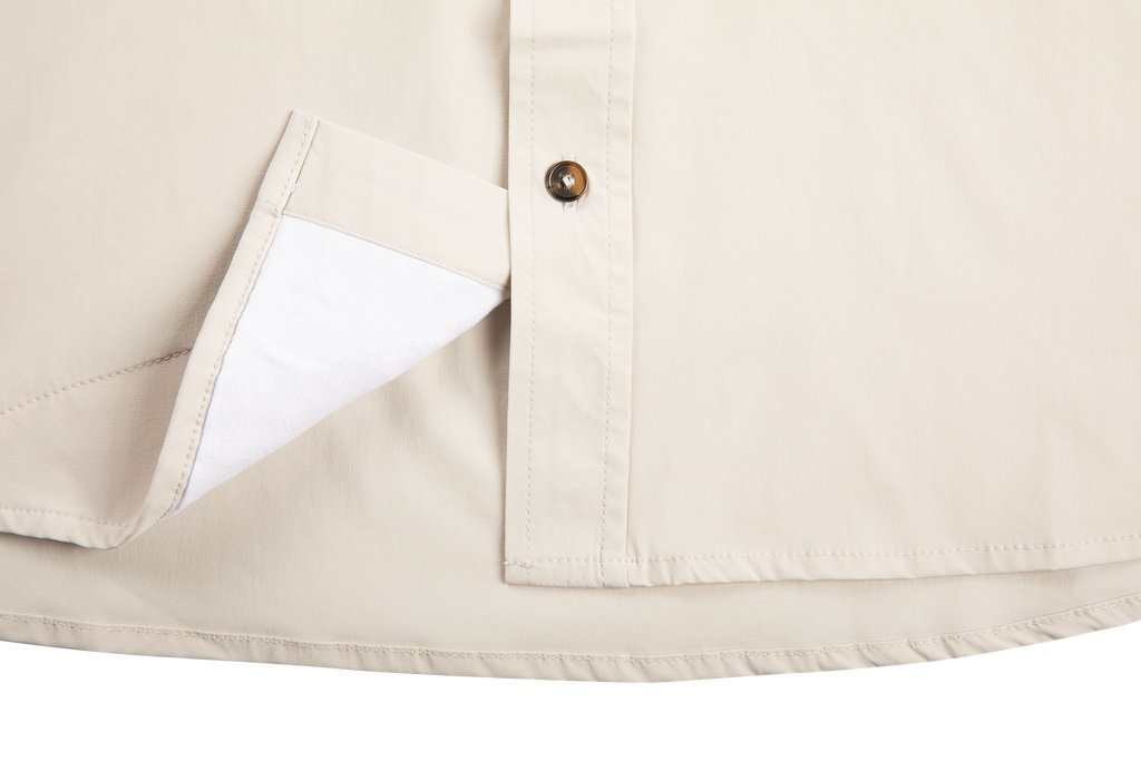 S/S Performance Shirt - Pumice Stone