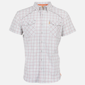 Sundown white/brick/navy paid short sleeve performance field shirt