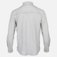 White/Grey Micro-Gingham Performance Shirt L/S