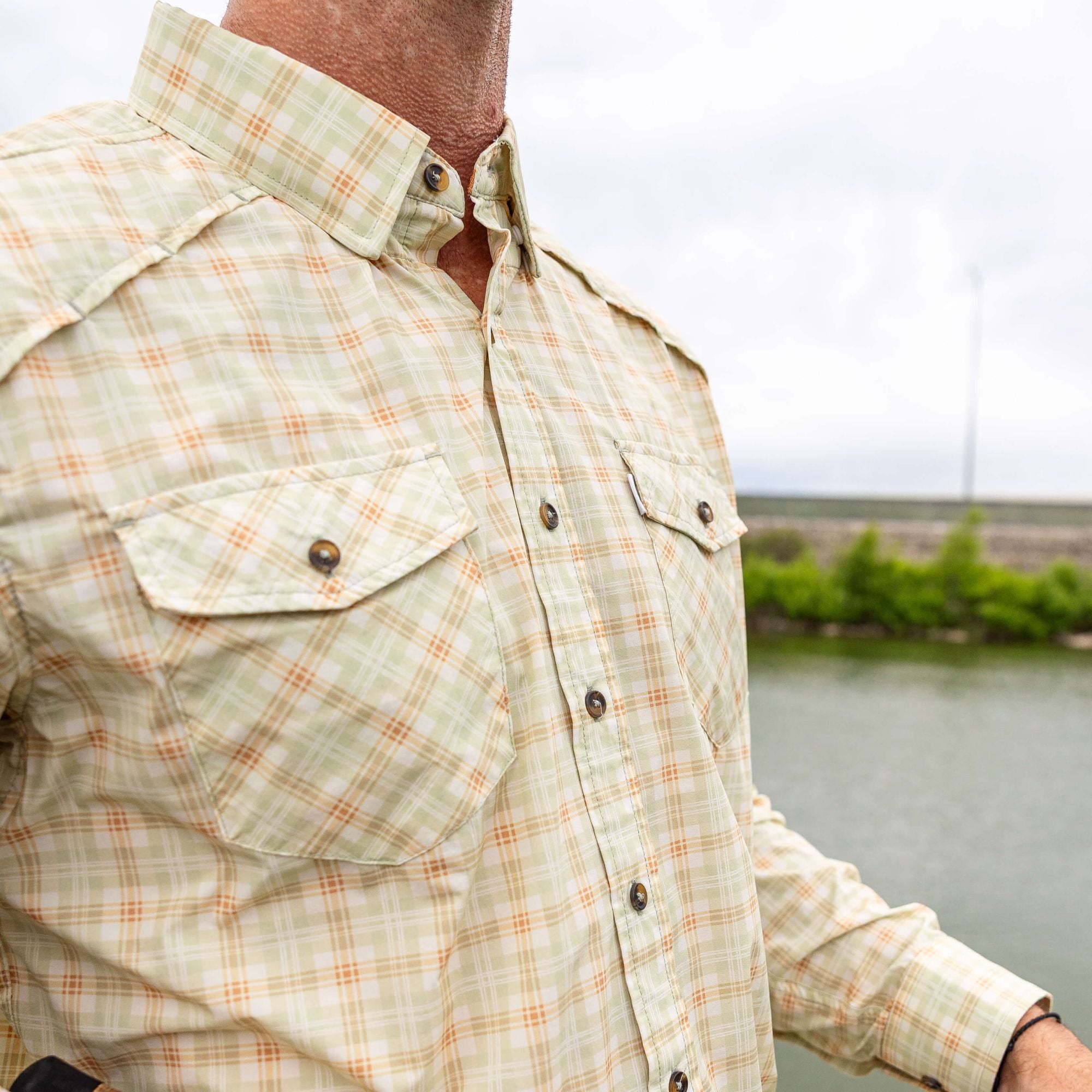 L/S Performance Shirt - Harvest Plaid