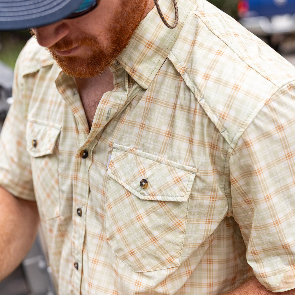 S/S Performance Shirt - Harvest Plaid