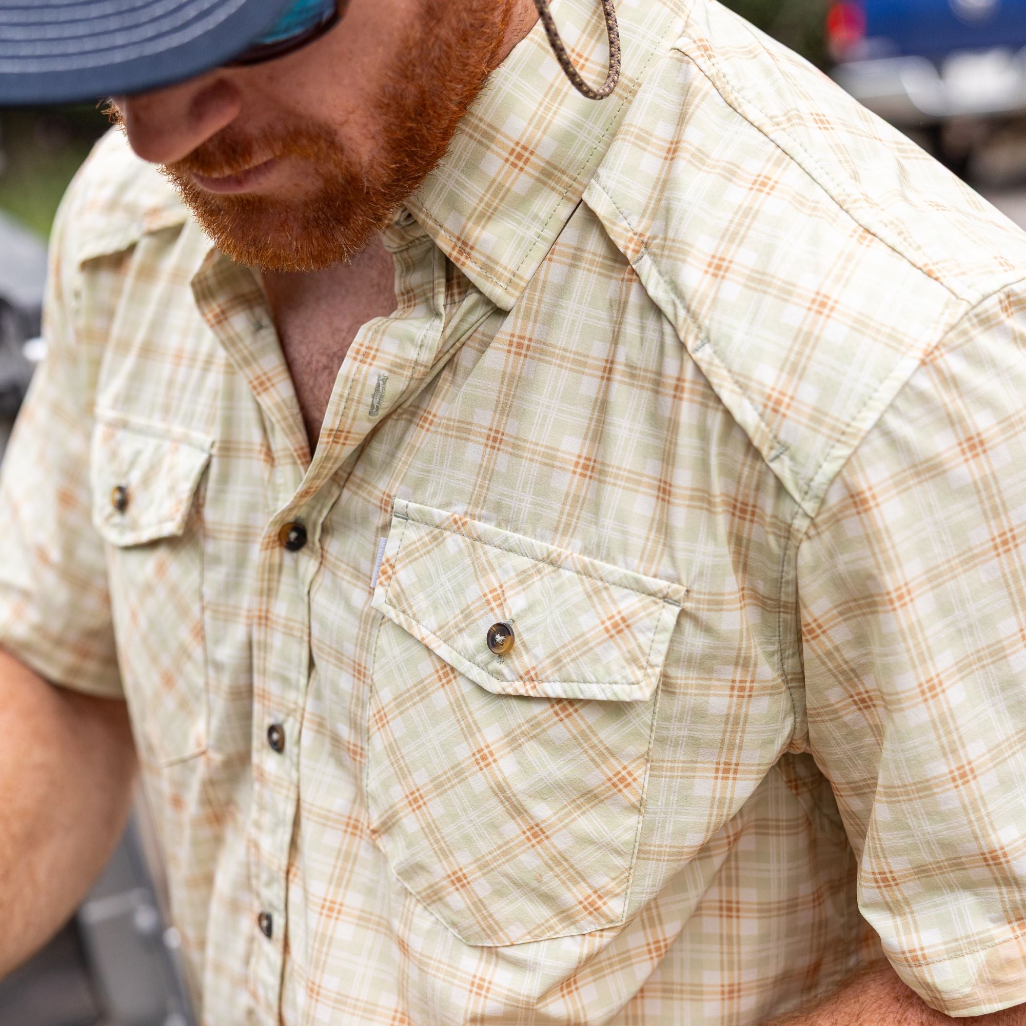S/S Performance Shirt - Harvest Plaid