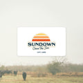 Sundown Supply Co. Gift Card