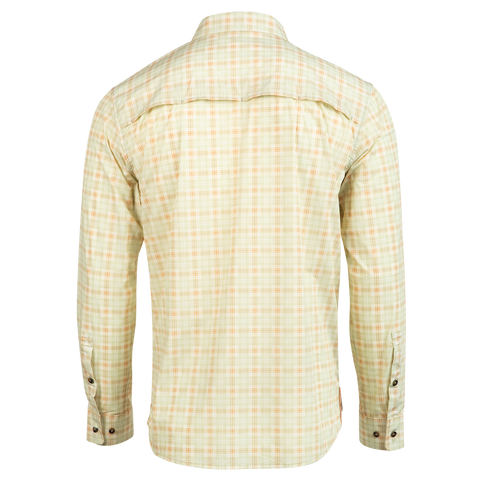 Checkered shirt on a white background